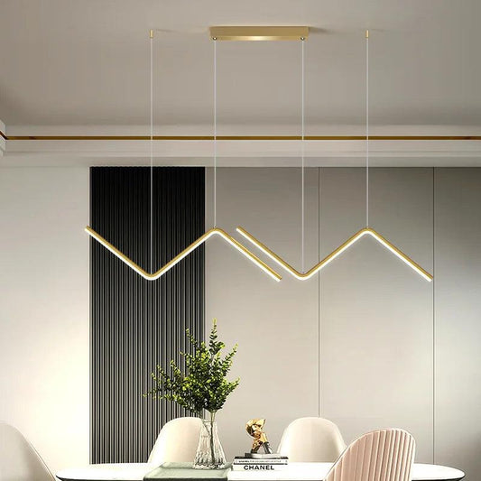 Elliot - Modern Linear Chandelier - Onyx Decor