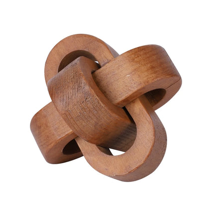 Avery Hand-Carved Knot Sculpture - Onyx Decor