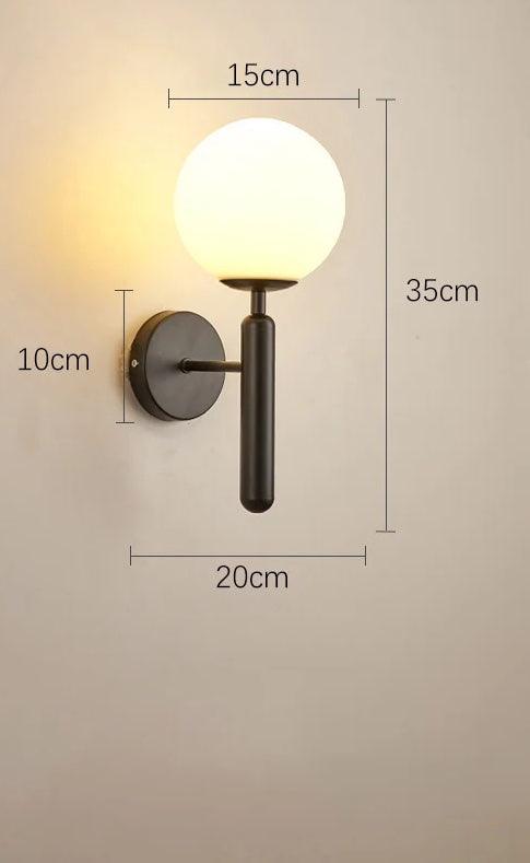 Maeve – Scandinavian Glass Pendant Light - Onyx Decor